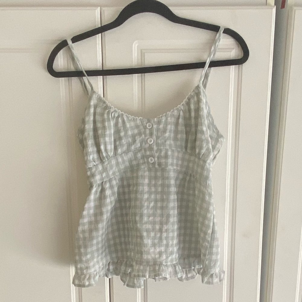 Brandy Melville Gingham Tank